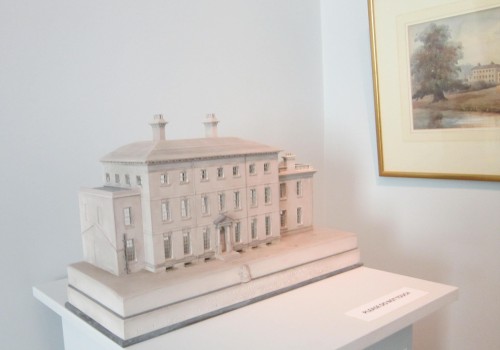 Model of Castlerea House, Roscommon